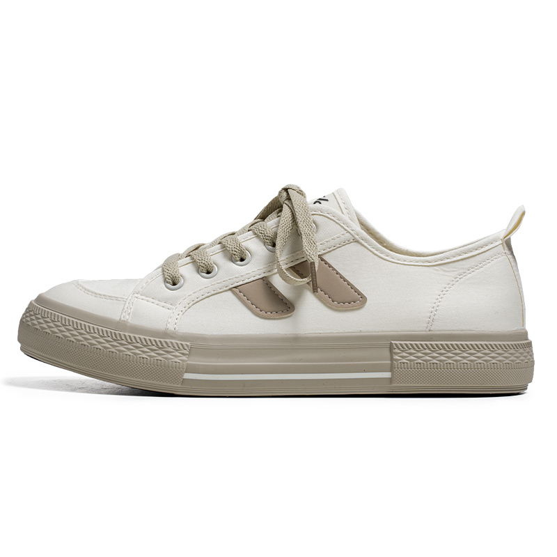 

Мужские низкие кроссовки для скейтбординга, увеличивающие рост, устойчивые к истиранию, легкие и дышащие Colorful Creations, Beige