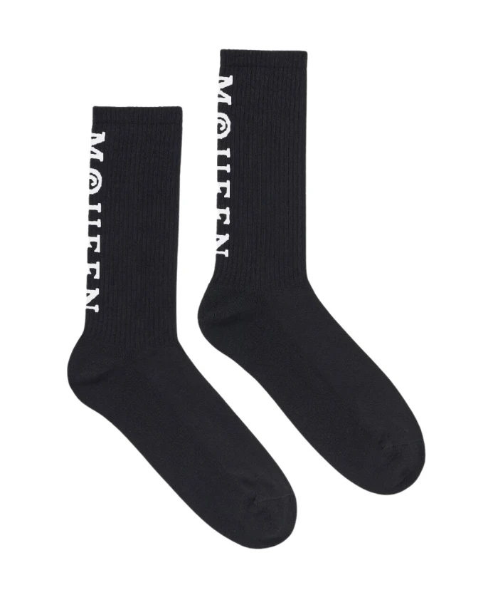 

Носки с логотипом Alexander Mcqueen, черный