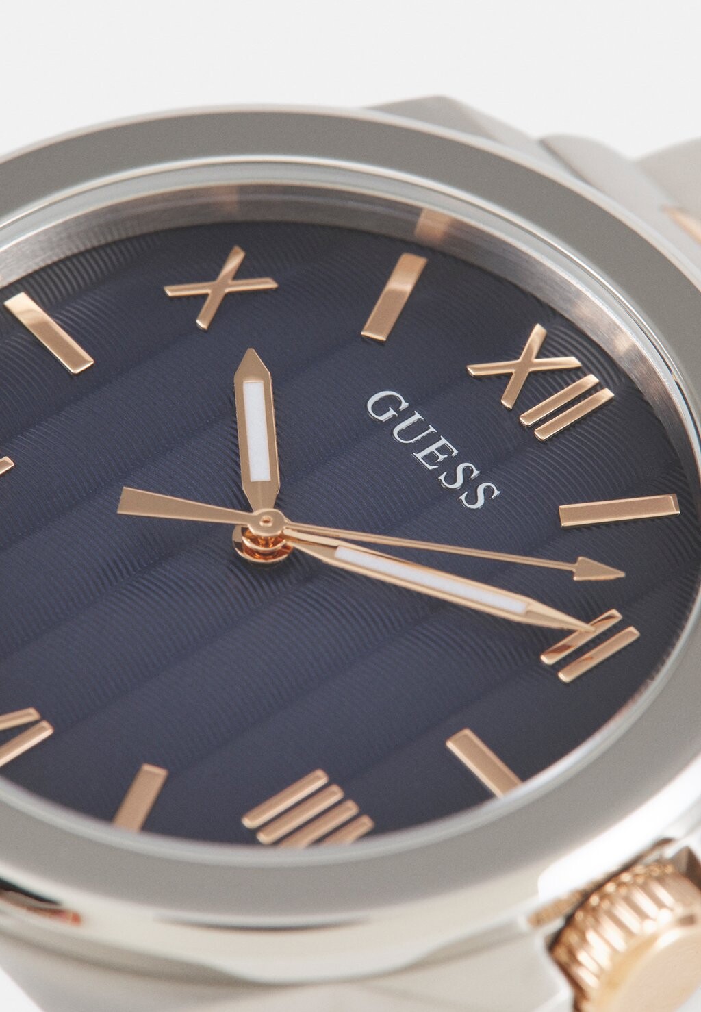 

Часы VINYL Guess, серебристый