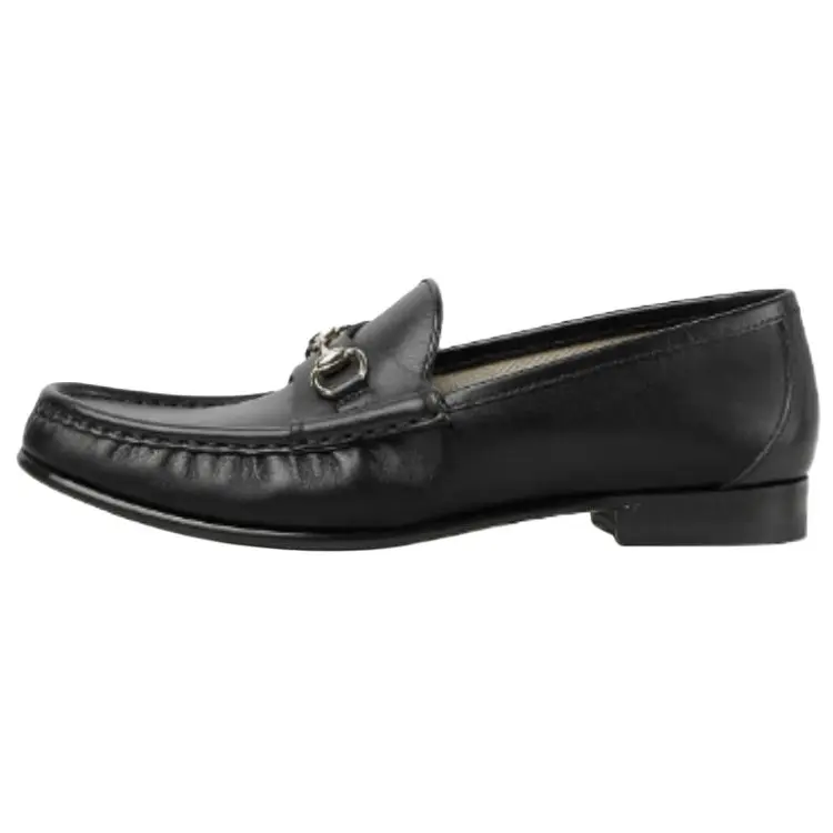 GUCCI Лоферы женские Horsebit 1953, черные