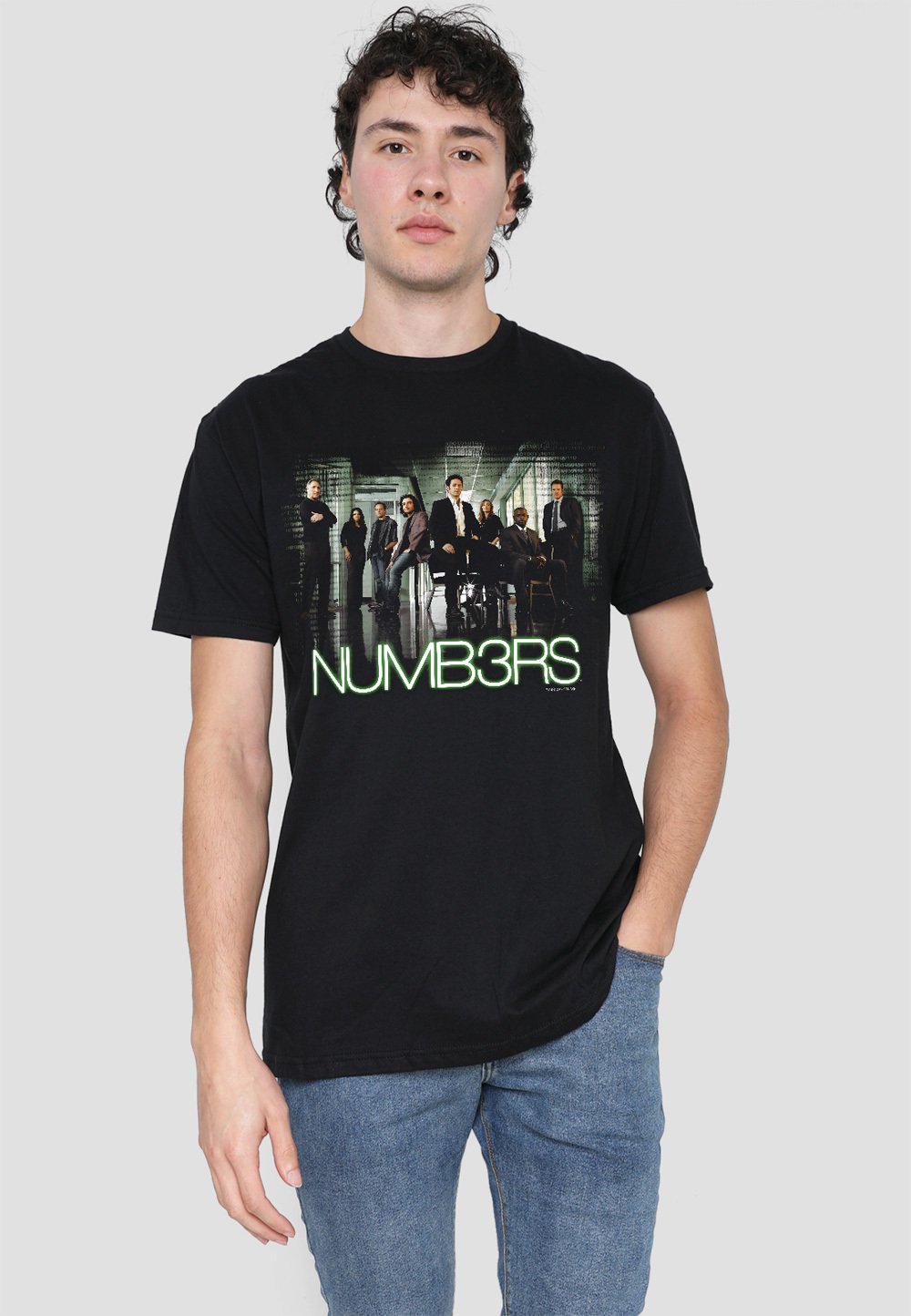 

Футболка с принтом NUMB3RS CAST Cotton Soul, черный