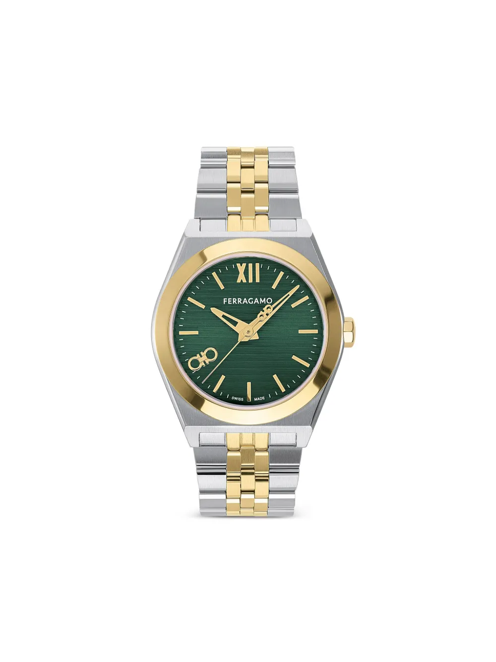 

Наручные часы Vega New 40 мм Ferragamo, зеленый
