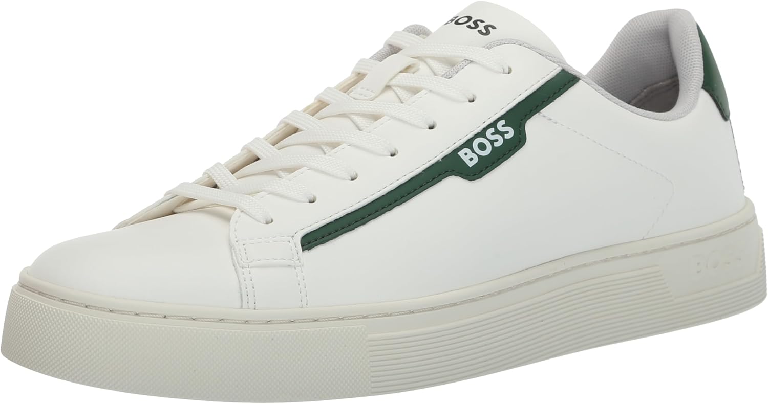 

BOSS мужские кроссовки Rhys Cupsole, White Snow