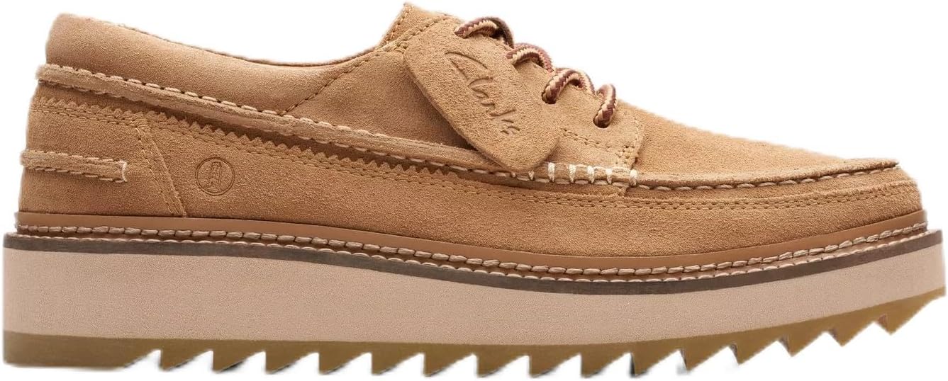

Мужские кроссовки Clarks Clarkhill с шнуровкой, Light Tan Suede