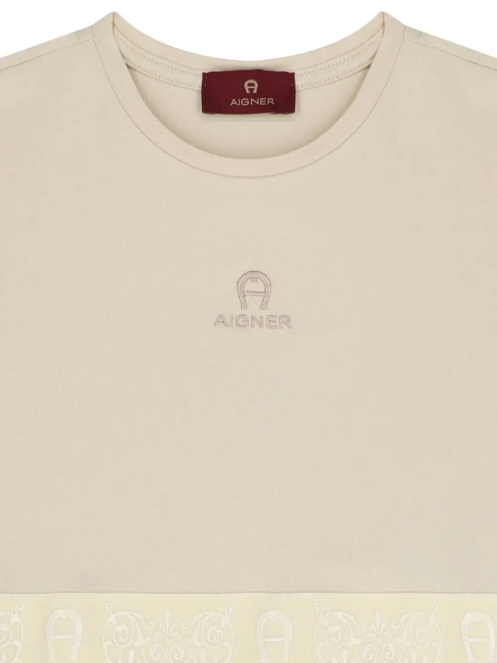 Платье с цветочной вышивкой Aigner Kids, нейтральный — фото 3