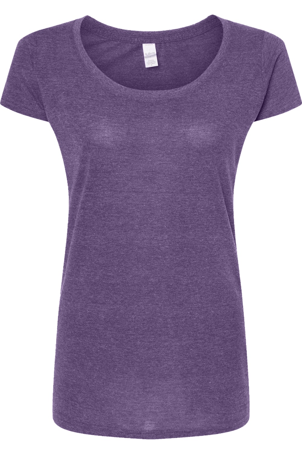 

Женская футболка Tultex Poly-Rich с круглым вырезом, цвет heather purple (disc)