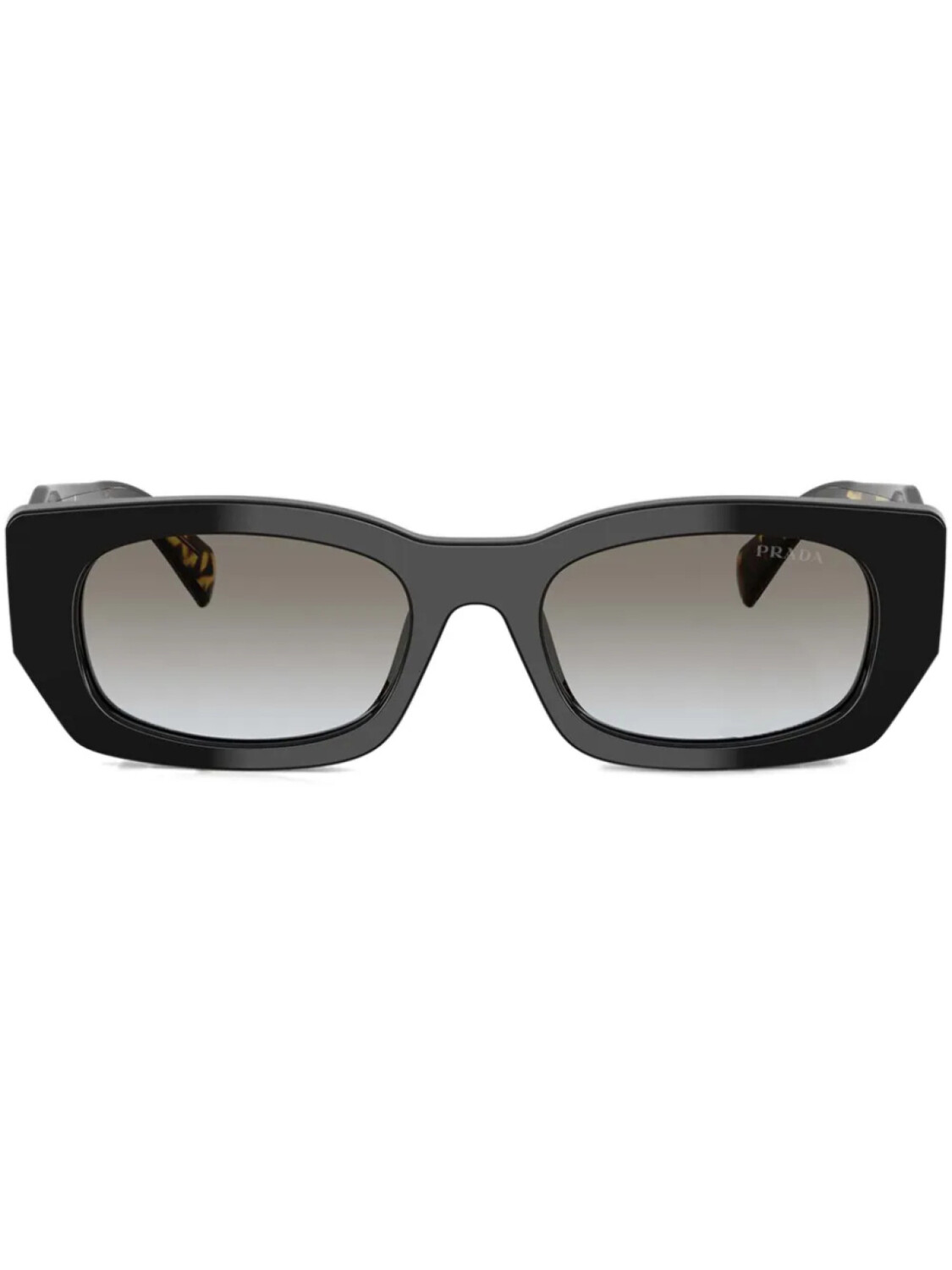 

Prada Eyewear солнцезащитные очки черепаховой расцветки, черный