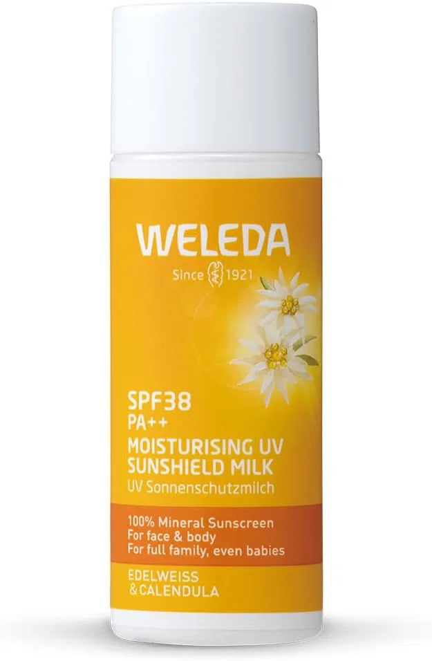 Солнцезащитное молочко Weleda Edelweiss UV Protection Milk SPF38 PA++ 50 мл