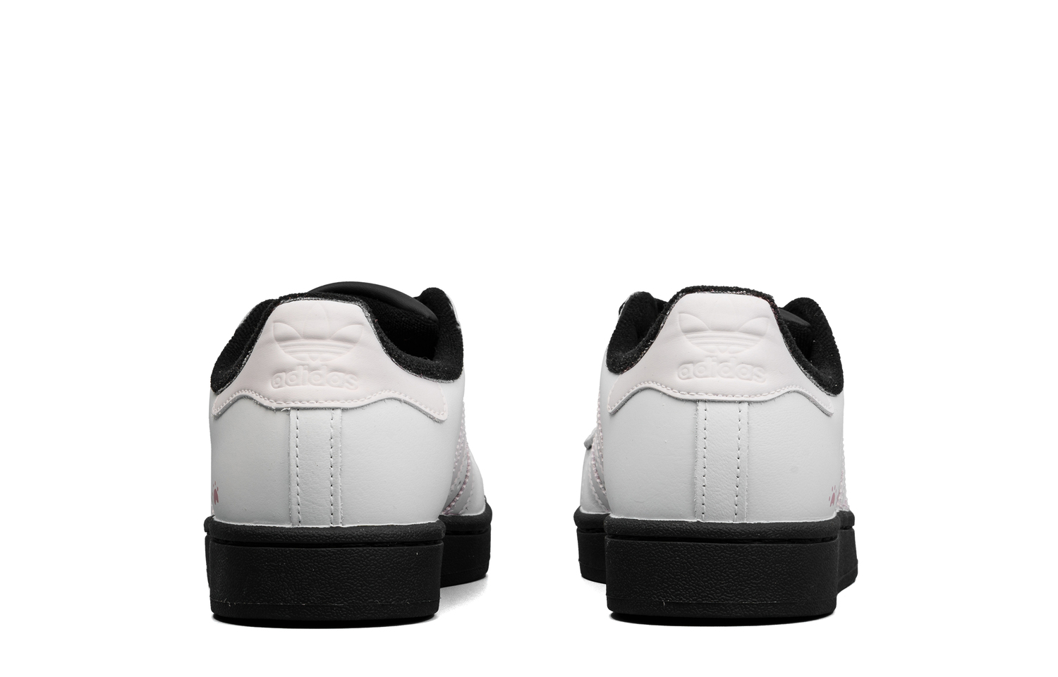 Adidas Originals Кроссовки Superstar 2 Low top Kids' Skateboarding Shoes Black White Pink Unisex — фото 4