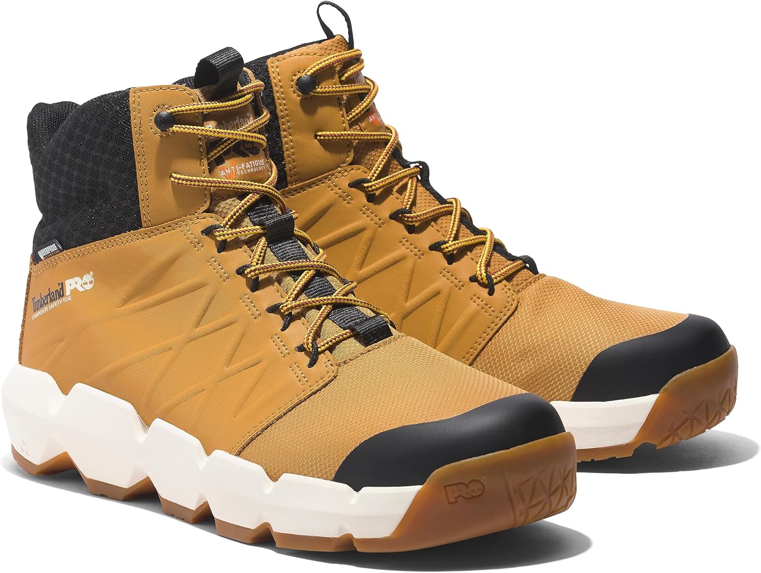 Водонепроницаемые мужские кроссовки Timberland PRO Morphix 6 дюймов с защитным носком из композитного материала, Wheat — фото 2