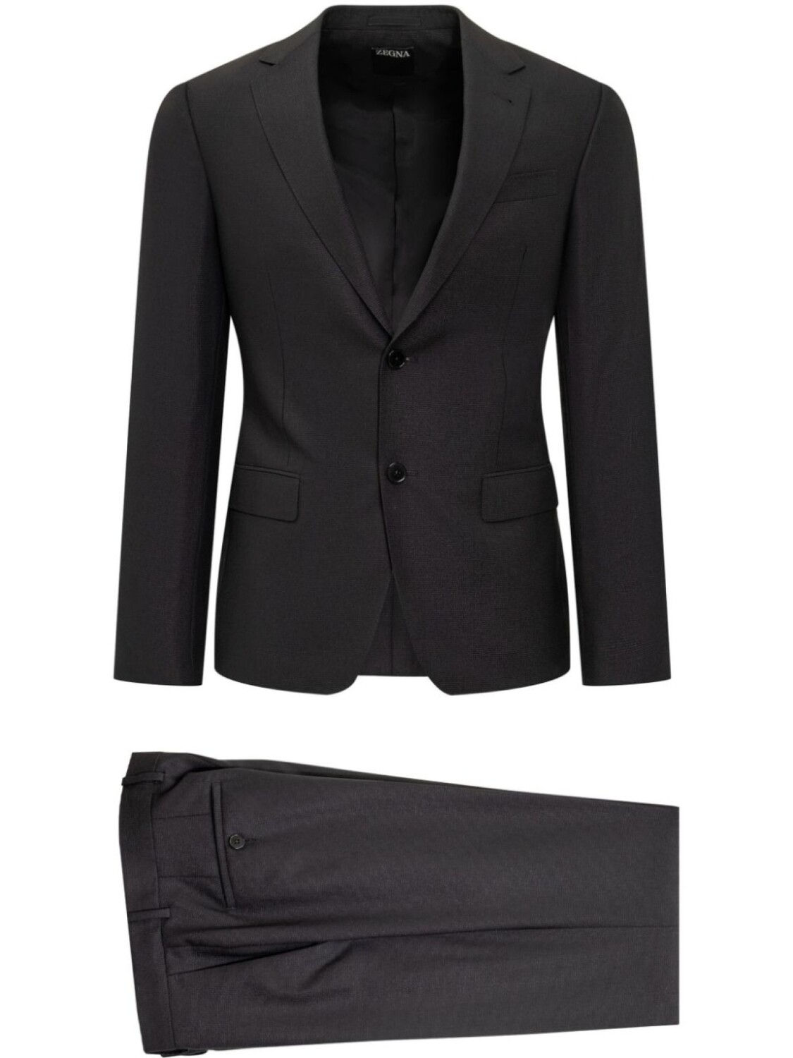 

Шерстяной костюм Zegna, черный