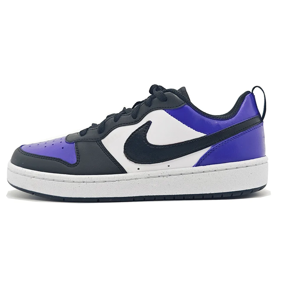 Детские скейтерские кроссовки Court Borough Nike, Black Purple Toe Colorway