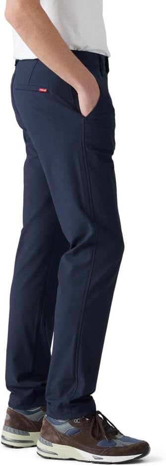 Мужские брюки Levi's Xx Standard Chino Tech (также доступны в размерах Big и Tall), (New) Navy Waves — фото 2