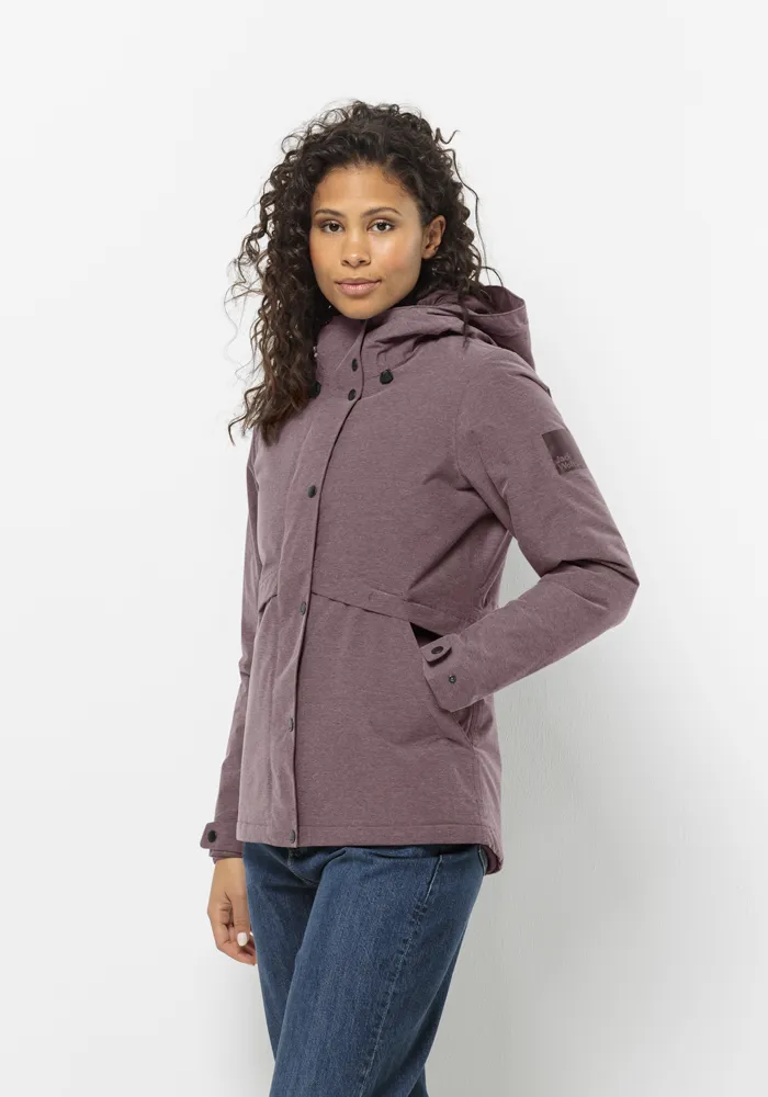 

Зимняя куртка Jack Wolfskin "SNOWY PARK JKT W", с капюшоном, цвет Boysenberry