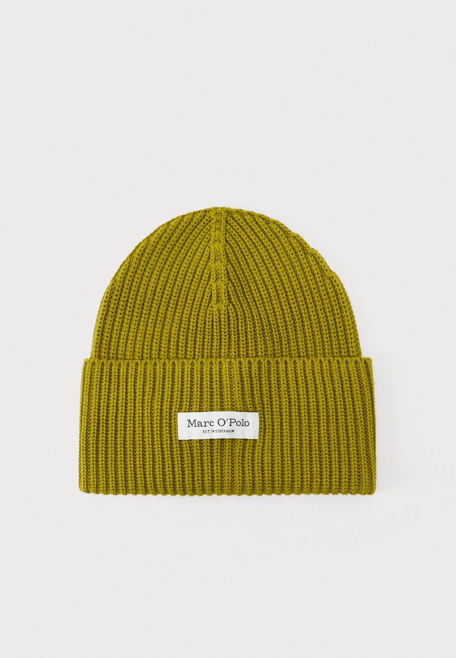 

Шапка Marc O'Polo BEANIE FOLD UP, Bright Pea/Mottled Olive