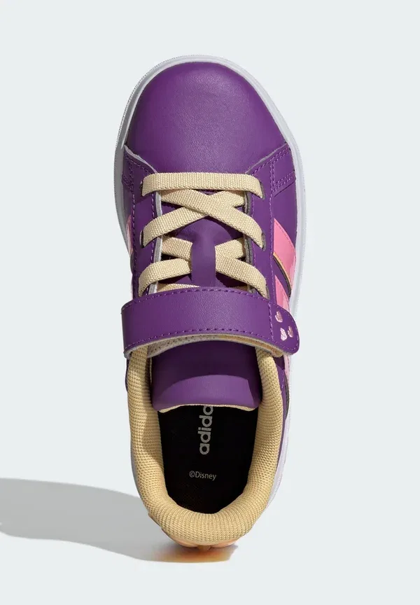 Кроссовки для ходьбы Grand Court Minnie El K Walking Trainers Adidas Performance, активный фиолетовый/тропический цветение/белый — фото 3
