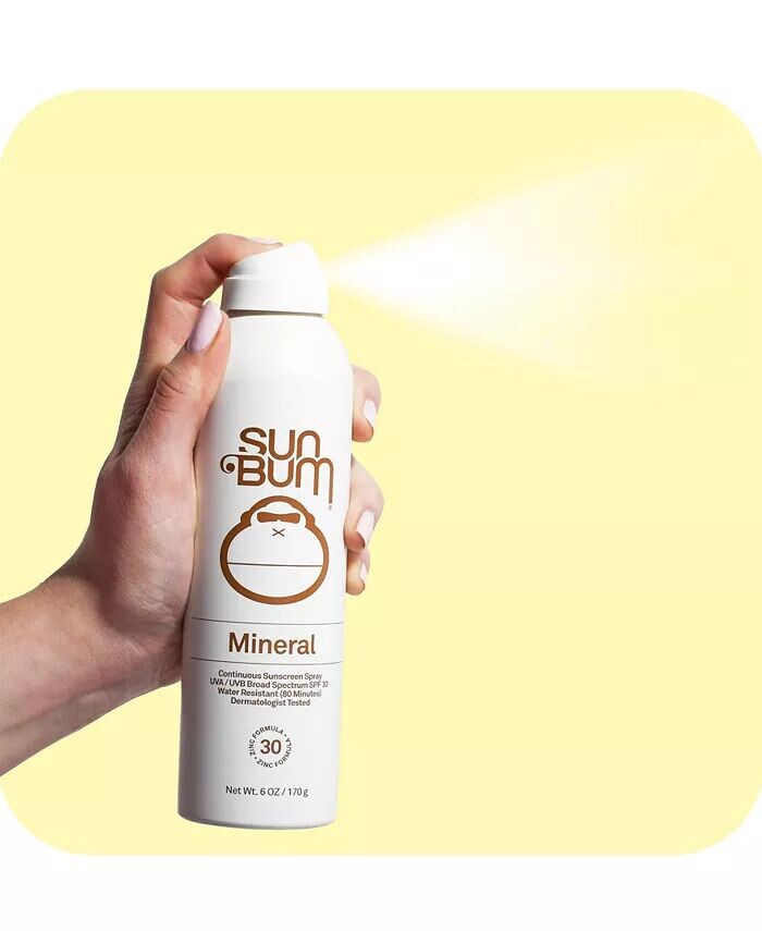 Минеральный солнцезащитный спрей непрерывного действия SPF 30 Sun Bum — фото 3