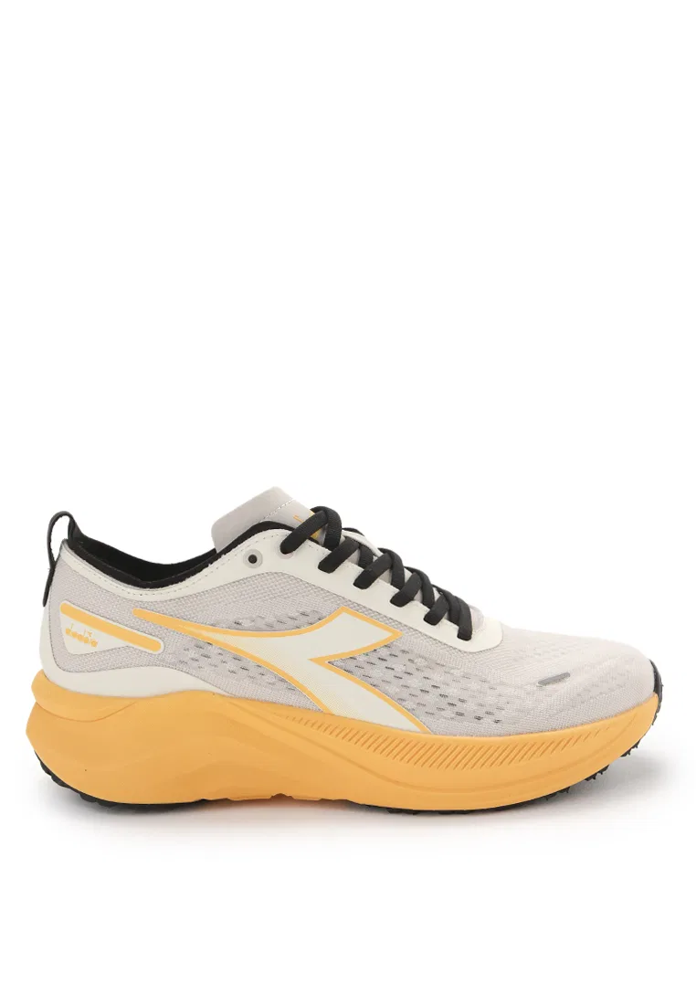 Кроссовки мужские спортивные, Raztow Diadora, желтый/бежевый