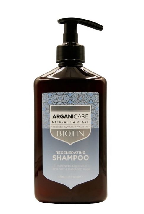 

Arganicare Biotin, восстанавливающий шампунь с биотином, 400 мл