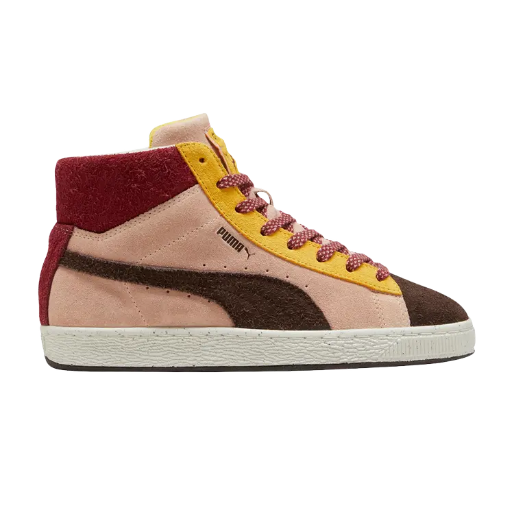 

Кроссовки Puma lemlem x Wmns Suede Mid, розовый