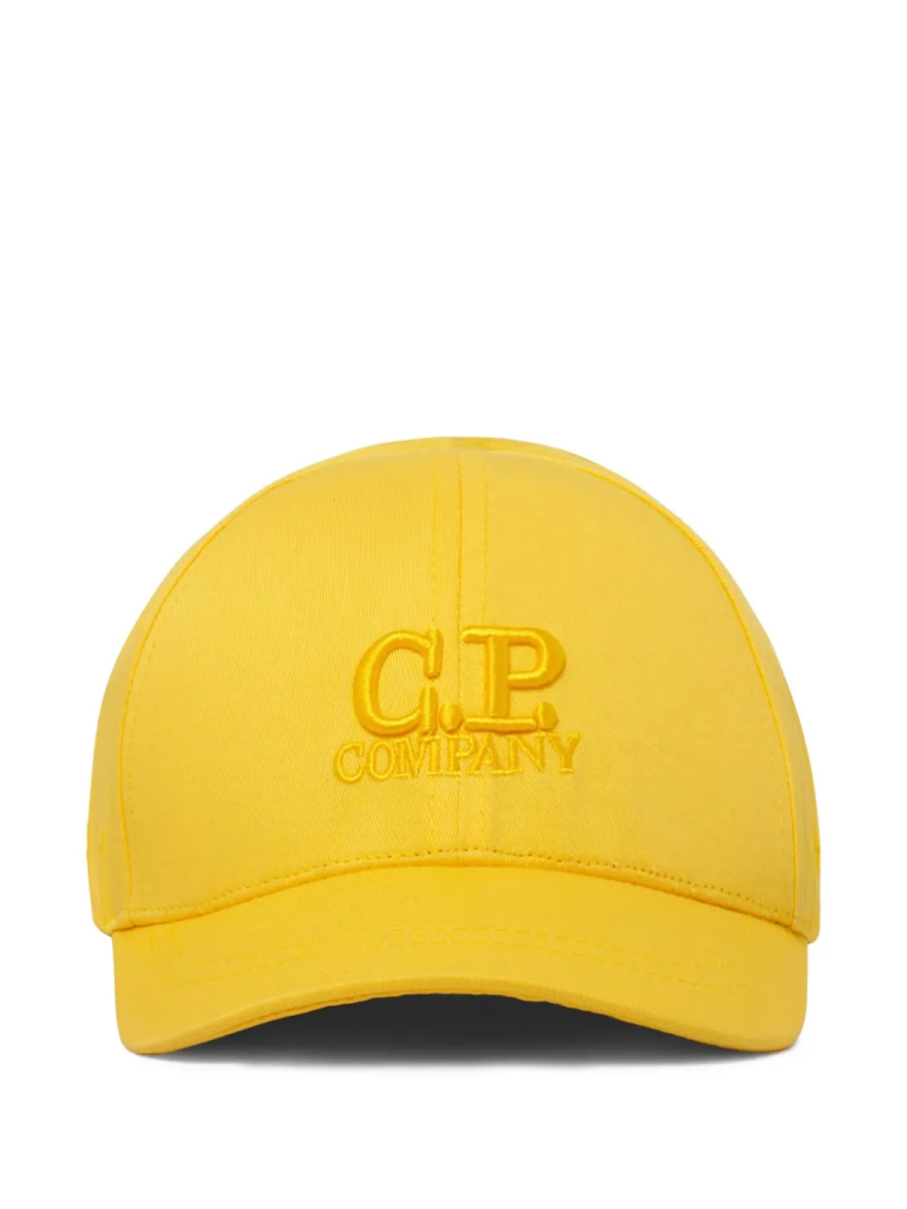 

C.P. Company Kids кепка с вышитым логотипом, желтый