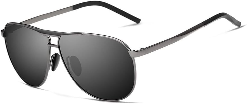 

Стильные мужские поляризованные солнцезащитные очки TAC с ветрозащитой и защитой от УФ-излучения, идеально подходящие для путешествий на открытом воздухе, вождения и рыбалки PRSTNN, Gray Gray