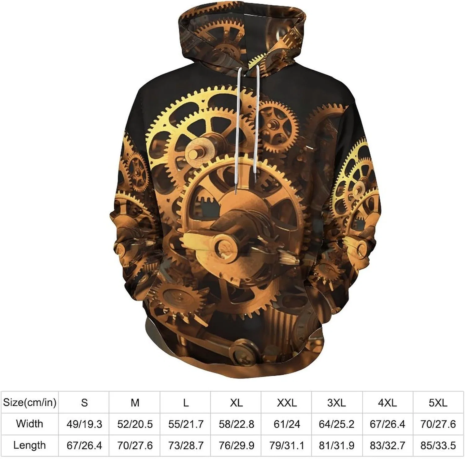 HMNBCD Стильные худи Cool Gears для женщин и мужчин, пуловеры с капюшоном для мужчин, одежда для весны и осени, Style — фото 3