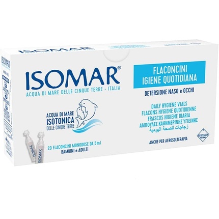 

Euritalia Pharma Isomar Sol Isotonic 20 x 5 мл ‎Isomar