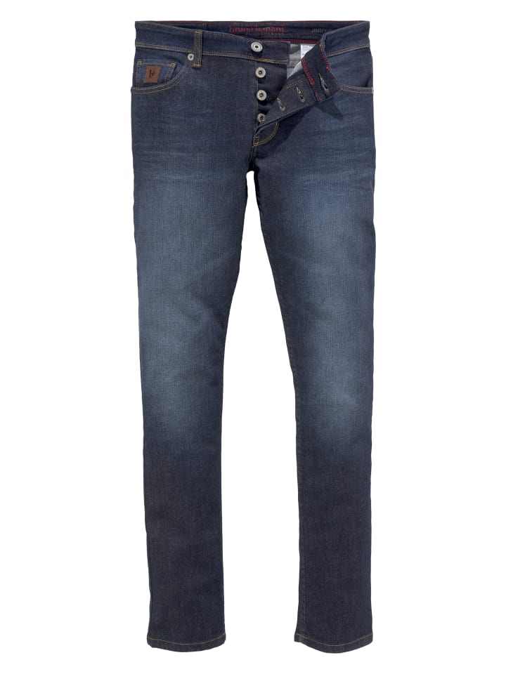 

Джинсы Slim Fit темно-синего цвета Bruno Banani