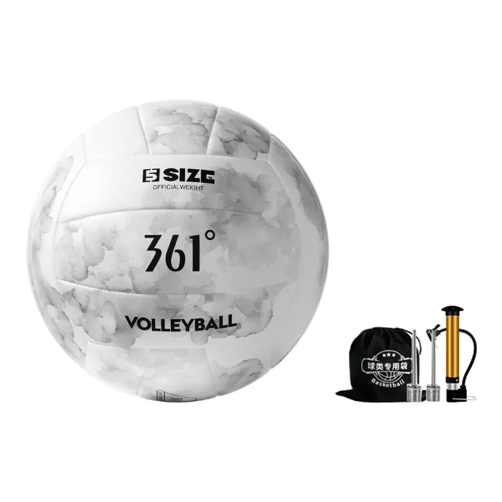 

Волейбольный мяч PVC Unisex Size 5 361°, серый volleyball