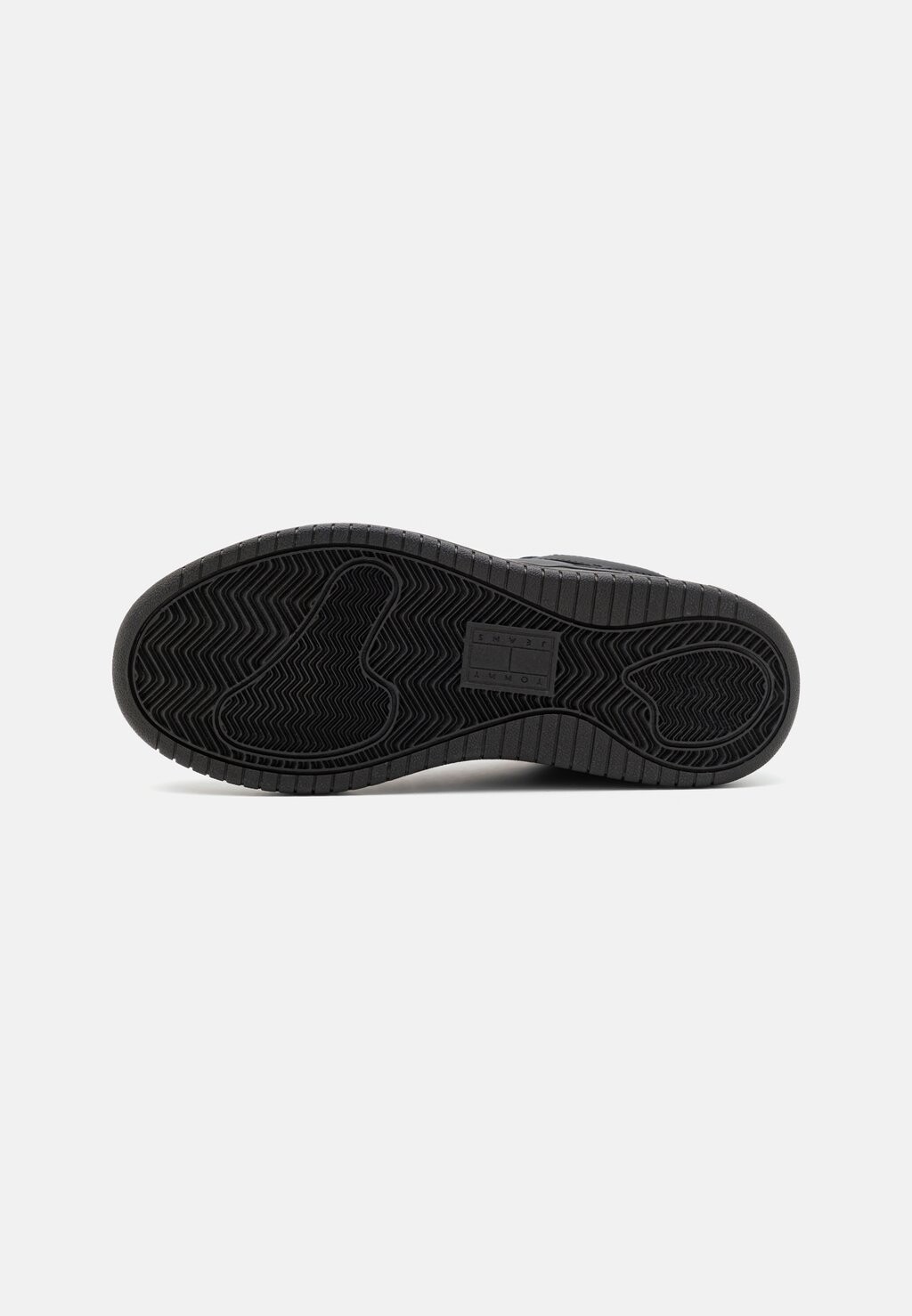 Низкие кроссовки RETRO BASKET FLATFORM Tommy Jeans, тройной черный — фото 4