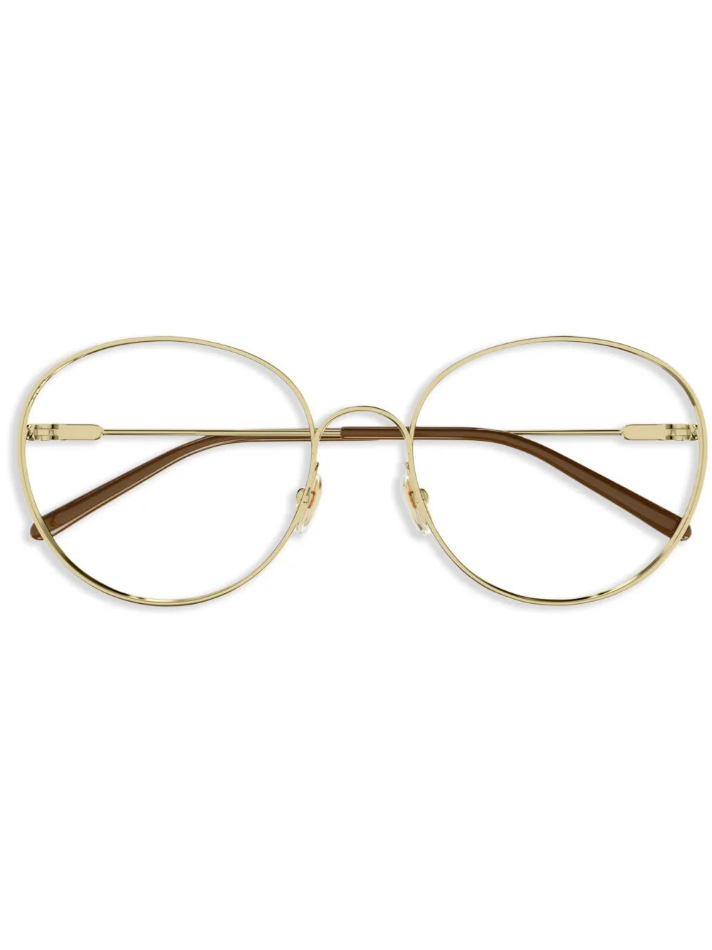 

Очки с логотипом Chloé Eyewear, золотой