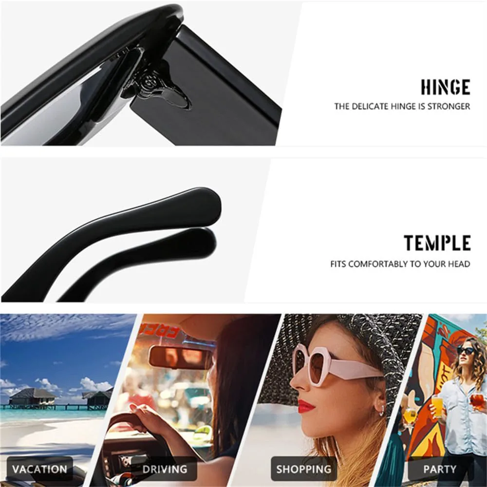 

Солнцезащитные очки с широкими дужками для женщин и мужчин, очки для вождения, большие солнцезащитные очки, винтажные мужские и женские очки HDUBFY, Leopard Grey