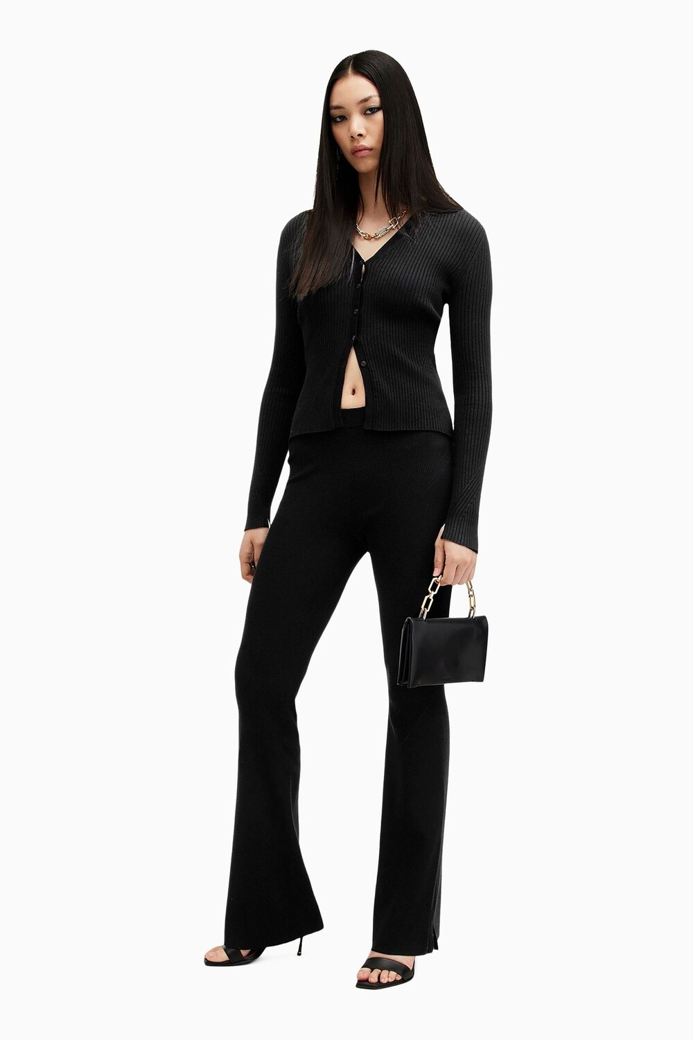 

Брюки Allsaints Peaches All Saints, черный