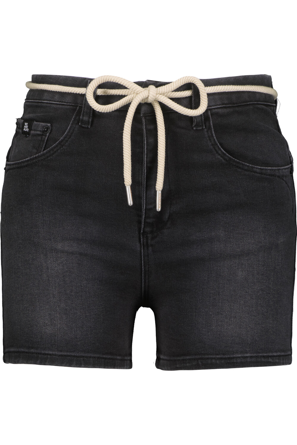 

Шорты alife and kickin, Stoffhose, Jerseyhose, Jeanshotpants JanaAK DNM Q, цвет black denim washed