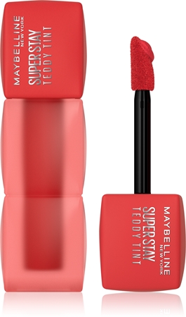 

Стойкая помада с матовым эффектом MAYBELLINE NEW YORK SuperStay Teddy Tint, 30 Coquettish 5 ml