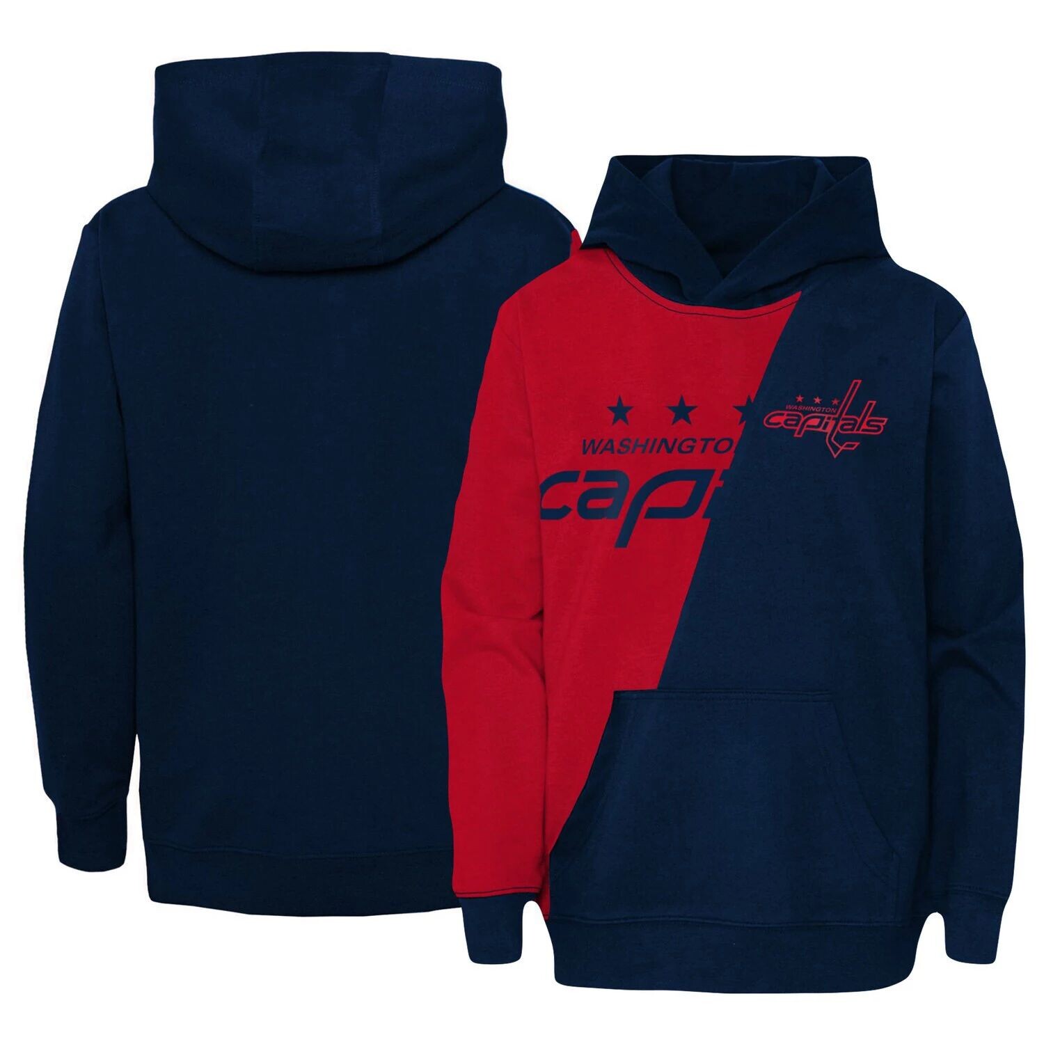 

Молодежный красный пуловер с капюшоном Washington Capitals Unrivaled Outerstuff
