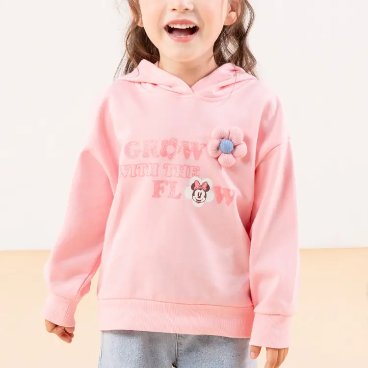Disney Толстовка Minnie Series Peach Pink для детей 3-7 лет — фото 4