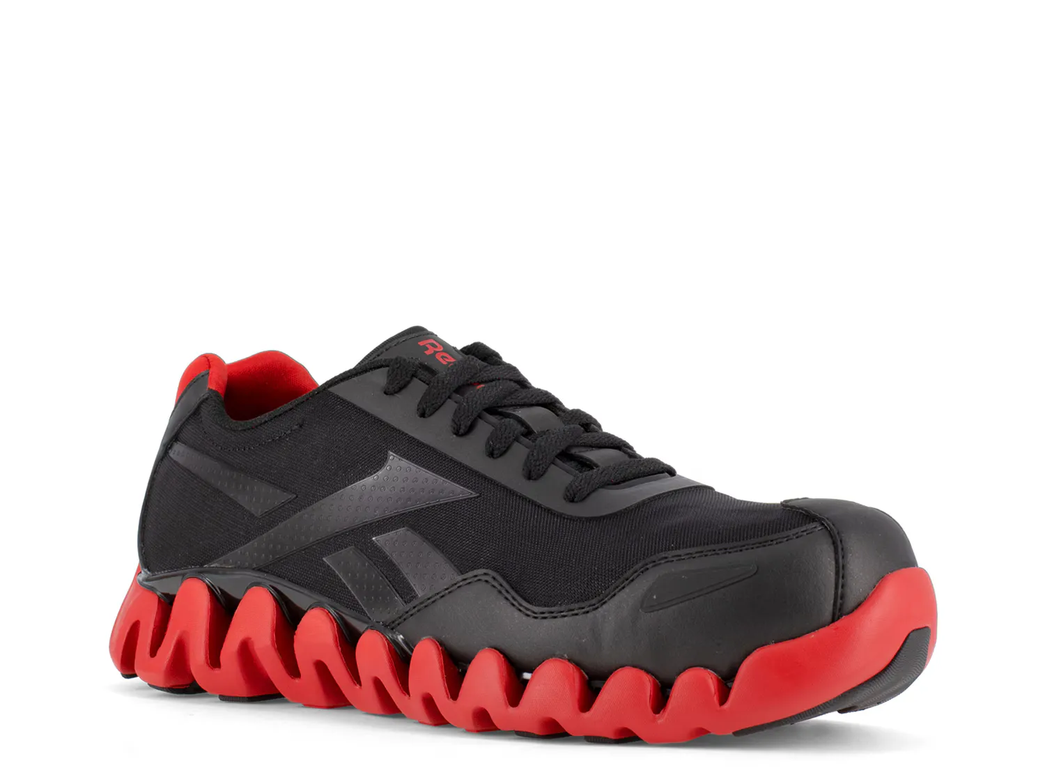 

Кроссовки Zip Pulse Safety Toe Work Sneaker Reebok Work, красный