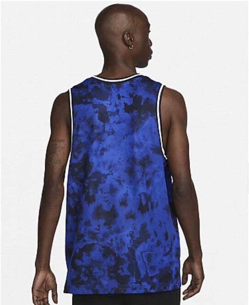 Баскетбольная майка Nike для мужчин USA Dri-Fit States Courtside, Blue/Black — фото 2