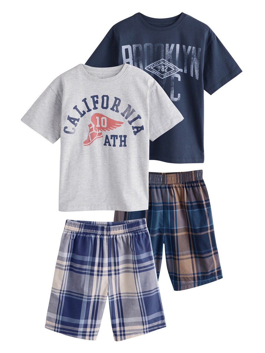 

Пижама Next, цвет marine blue/Grey