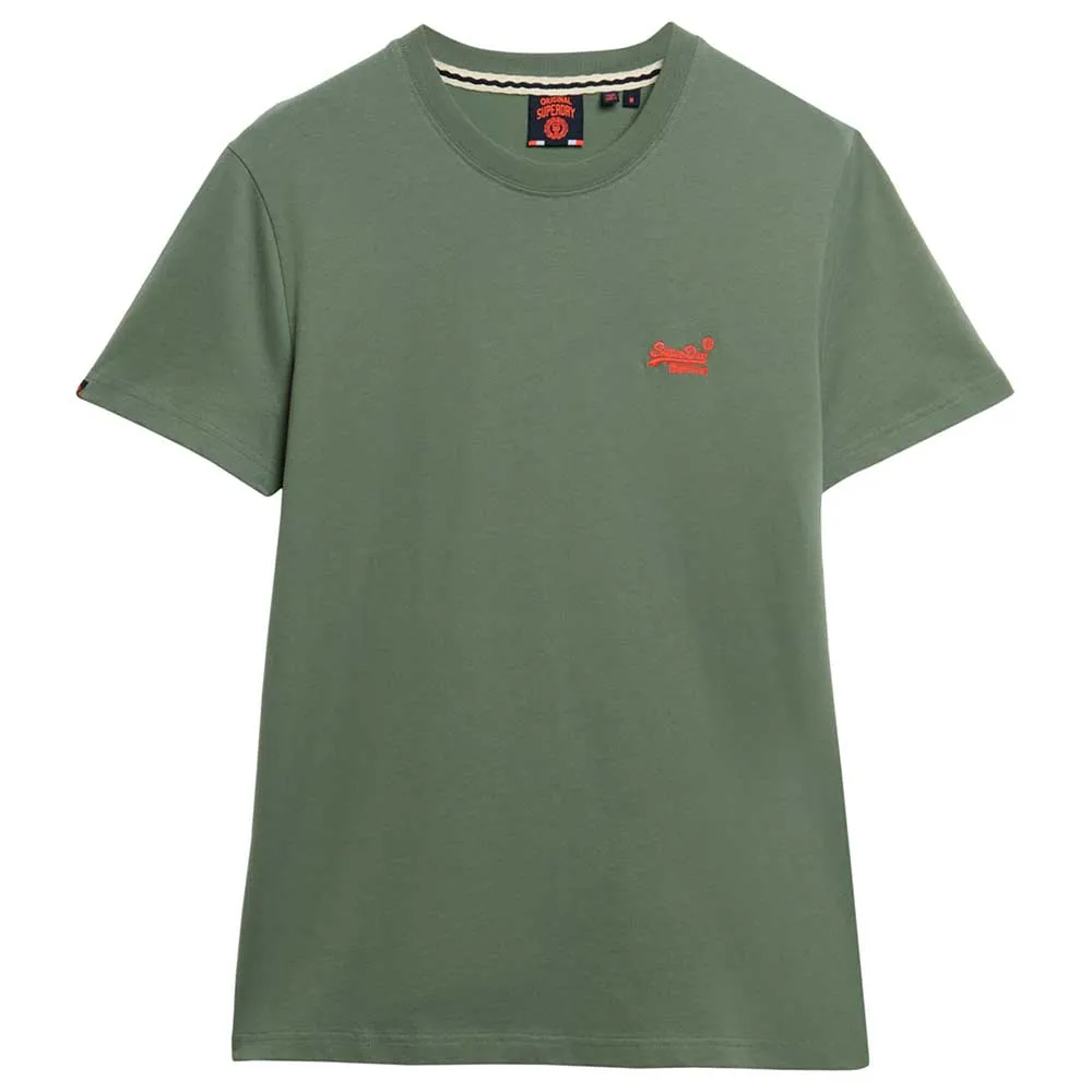 

Футболка с коротким рукавом Superdry Vintage Logo Embroidered, зеленый