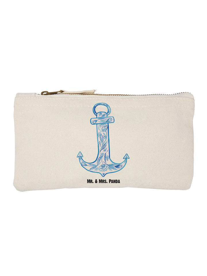 

Mr. & Mrs. Panda Синий пенал с якорем без белой надписи