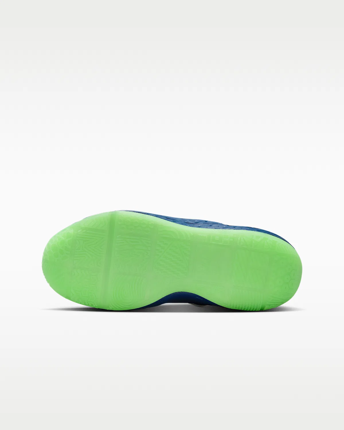 Детские баскетбольные кроссовки Nike Hustle D 12 x LEGO® Collection, Brave Blue/Multi-Color/Green Strike/Black — фото 2