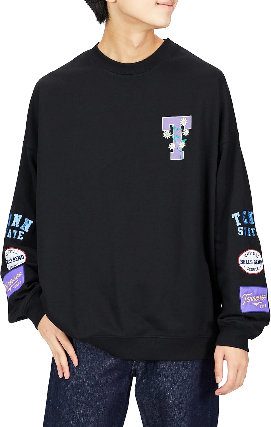 

Мужская толстовка Jun Red ANM82110 с нашивкой на рукаве, свободного кроя Junred, Красный, Мужская толстовка Jun Red ANM82110 с нашивкой на рукаве, свободного кроя Junred