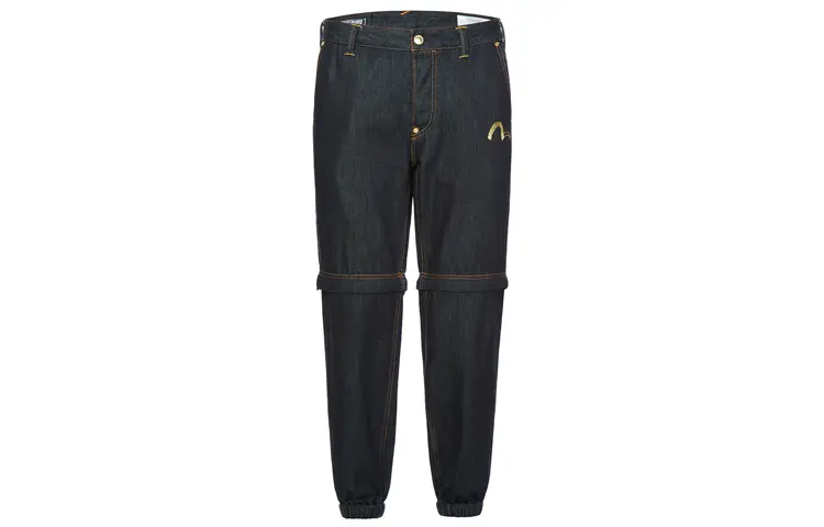 

Джинсы мужские деним синие Evisu, синий