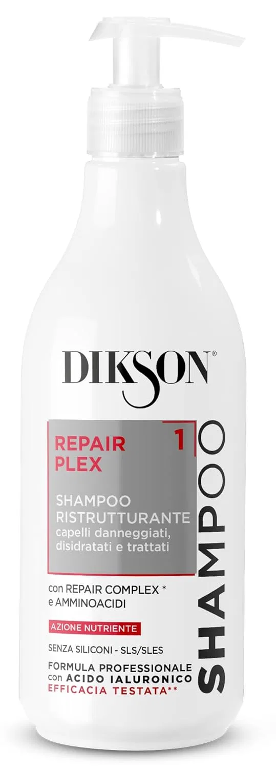 Набор Dikson Repair Plex: шампунь, маска и спрей для поврежденных волос Dikson — фото 2