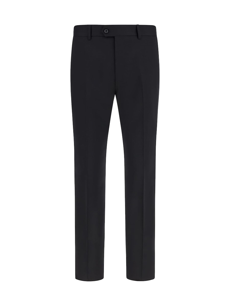 

Узкие брюки со складками Boggi Milano B Travel, черный