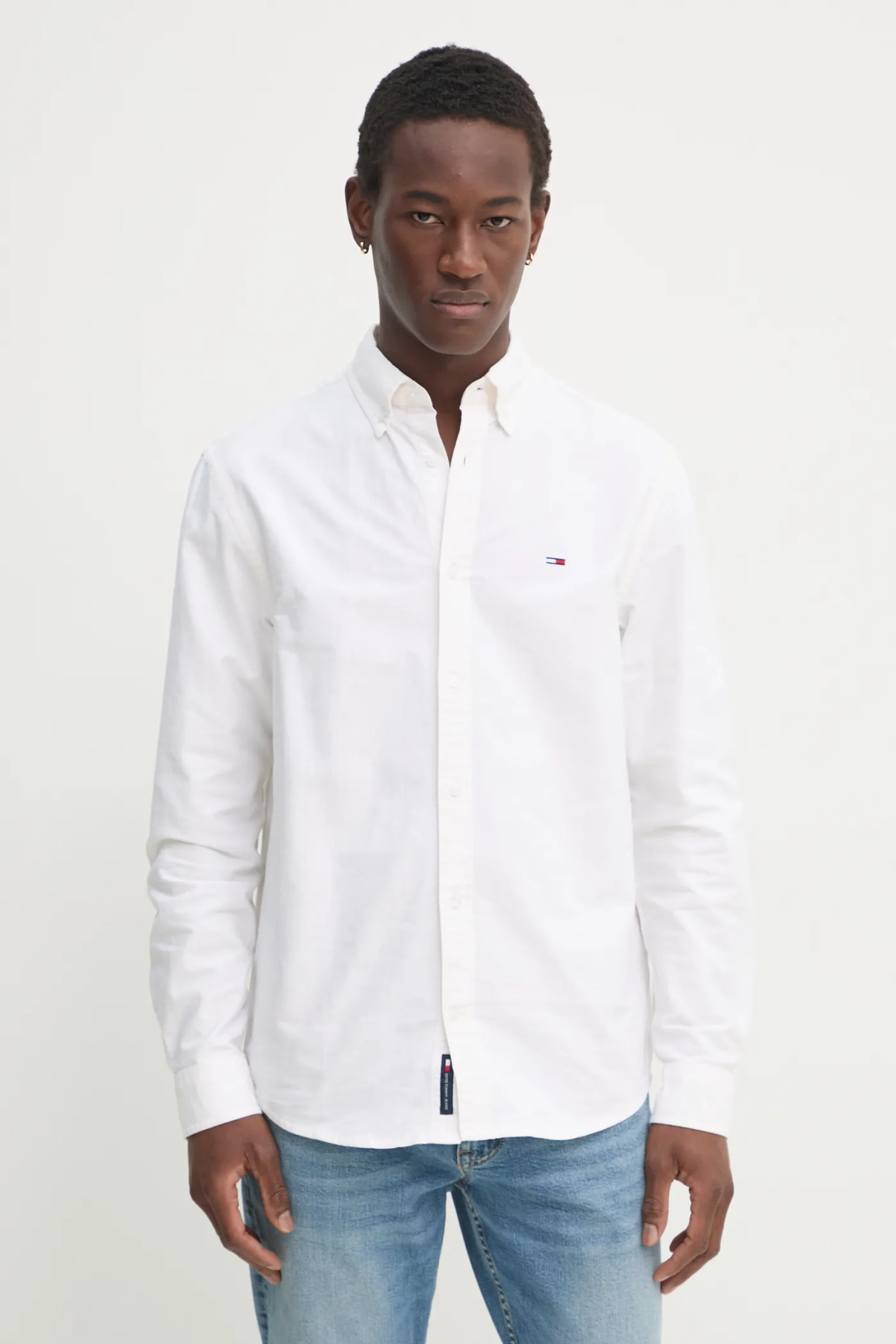 

Рубашка Tommy Jeans, бежевый