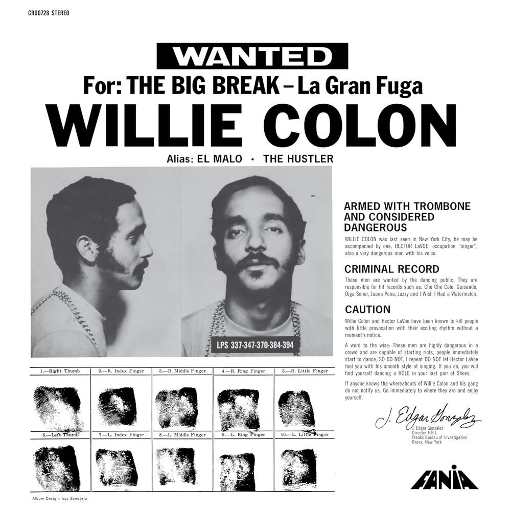 

Виниловая пластинка LP La Gran Fuga - Willie Colón